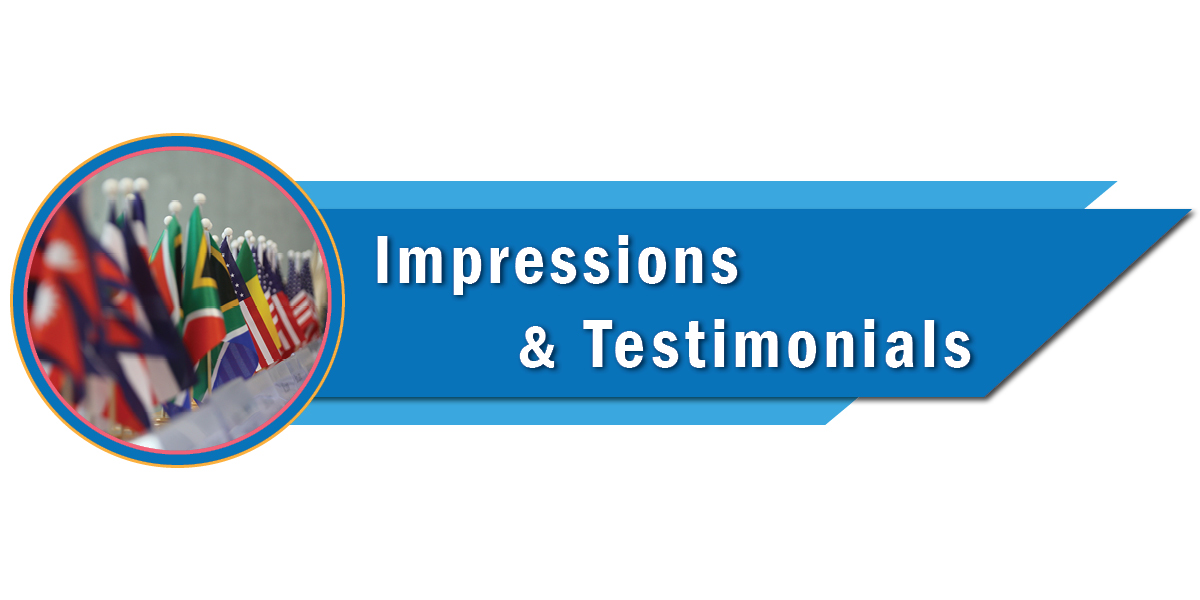 Link to Impressions & Testimonials